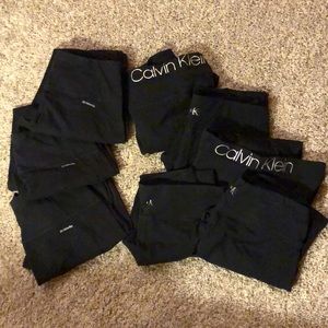 Lot of 8 black leggings